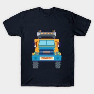 Cow boy truck t shirt T-Shirt